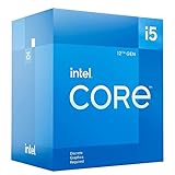 Intel Procesador Core i5-12400F para equipos de sobremesa de 12ª generación (frecuencia base: 2,5 GHz, 6 núcleos, LGA1700, RAM DDR4 y hasta 128 GB DDR5) BX8071512400F