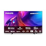 Philips Ambilight PUS8508 139 cm (55 Pulgadas) Smart 4K LED TV | UHD y HDR10+ | 60Hz | Engine P5 Picture | Dolby Atmos | Altavoces 20W | Compatible con Asistente Google y Alexa