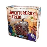Unbox Now - ¡Aventureros al Tren! - Juego de Mesa en Español, 8-99 años