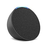 Te presentamos el Echo Pop | Altavoz inteligente wifi y Bluetooth con Alexa, de sonido potente y compacto | Antracita