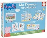 Educa - Mis Primeras Actividades Peppa Pig, Juego Educativo para Bebés a Partir de 3 años Donde aprenderán a Colorear, el abecedario, el Calendario, los números y los Colores (17249)