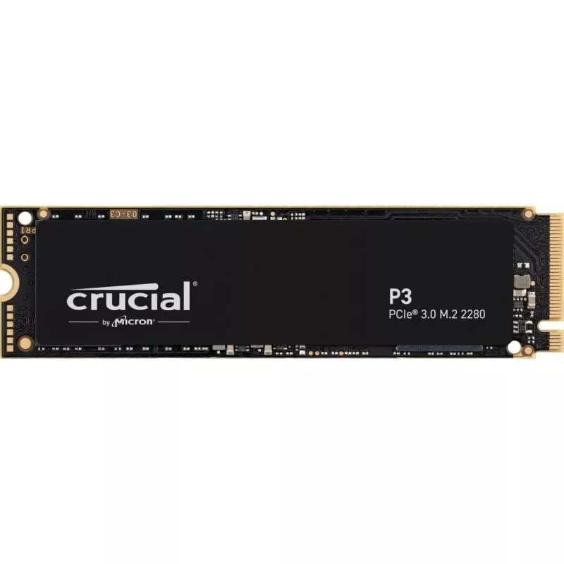 Crucial P3 500GB SSD M.2 3D NAND NVMe PCIe SATA 3